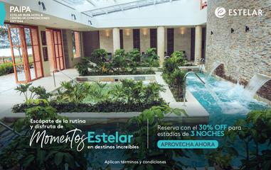 DESESTRÉSATE 30% OFF Hotel ESTELAR Paipa Hotel & Centro de Convenciones Paipa